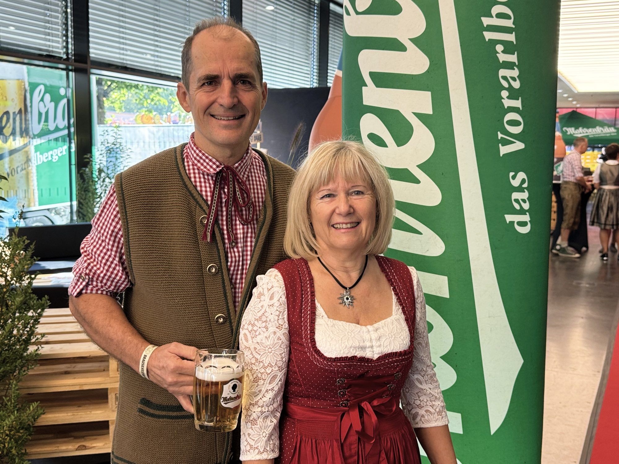 Karl und Brigitte Huber.