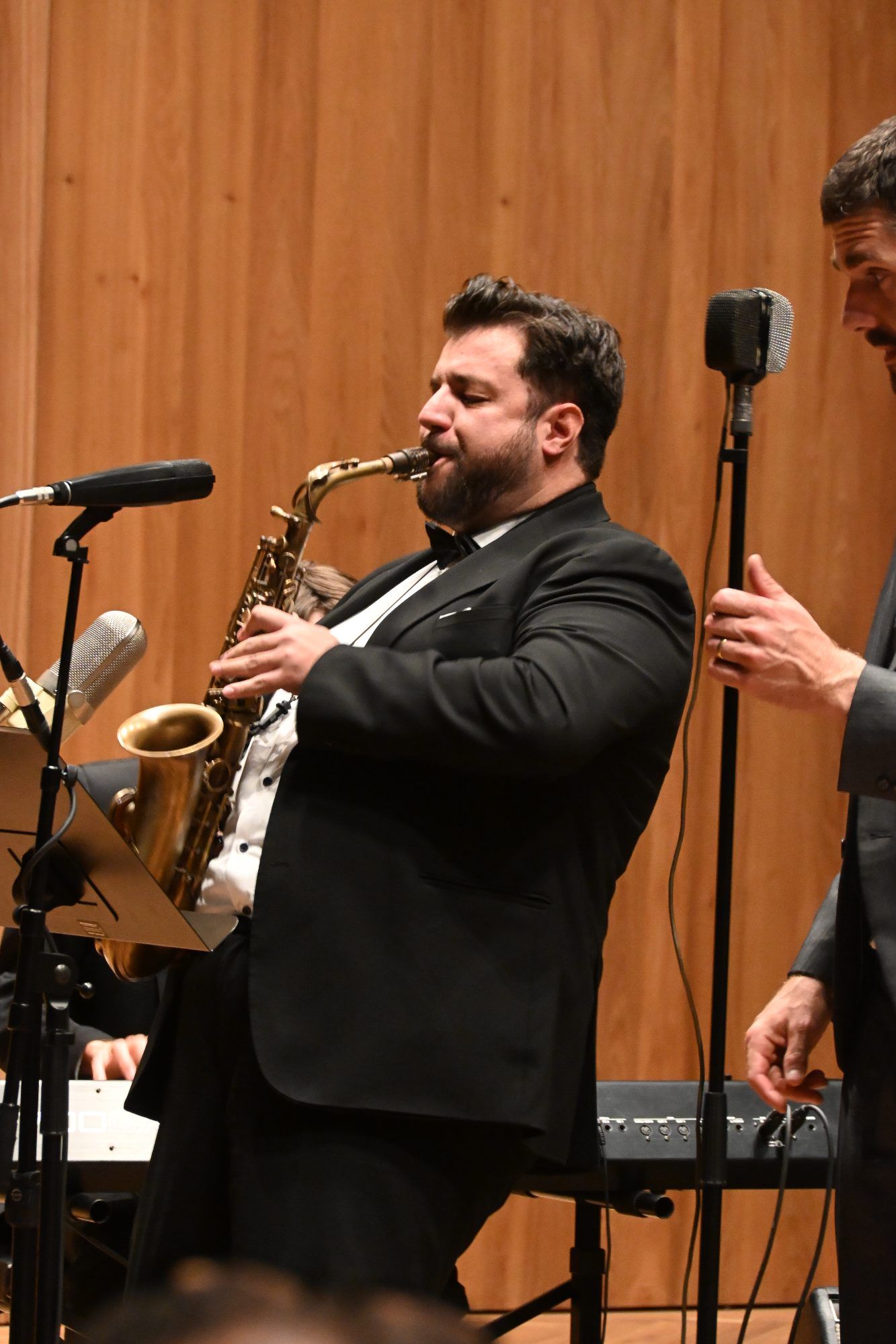 Cenk Dogan (Altsaxophon, Gründungsmitglied und Kulturstadtrat Bludenz)