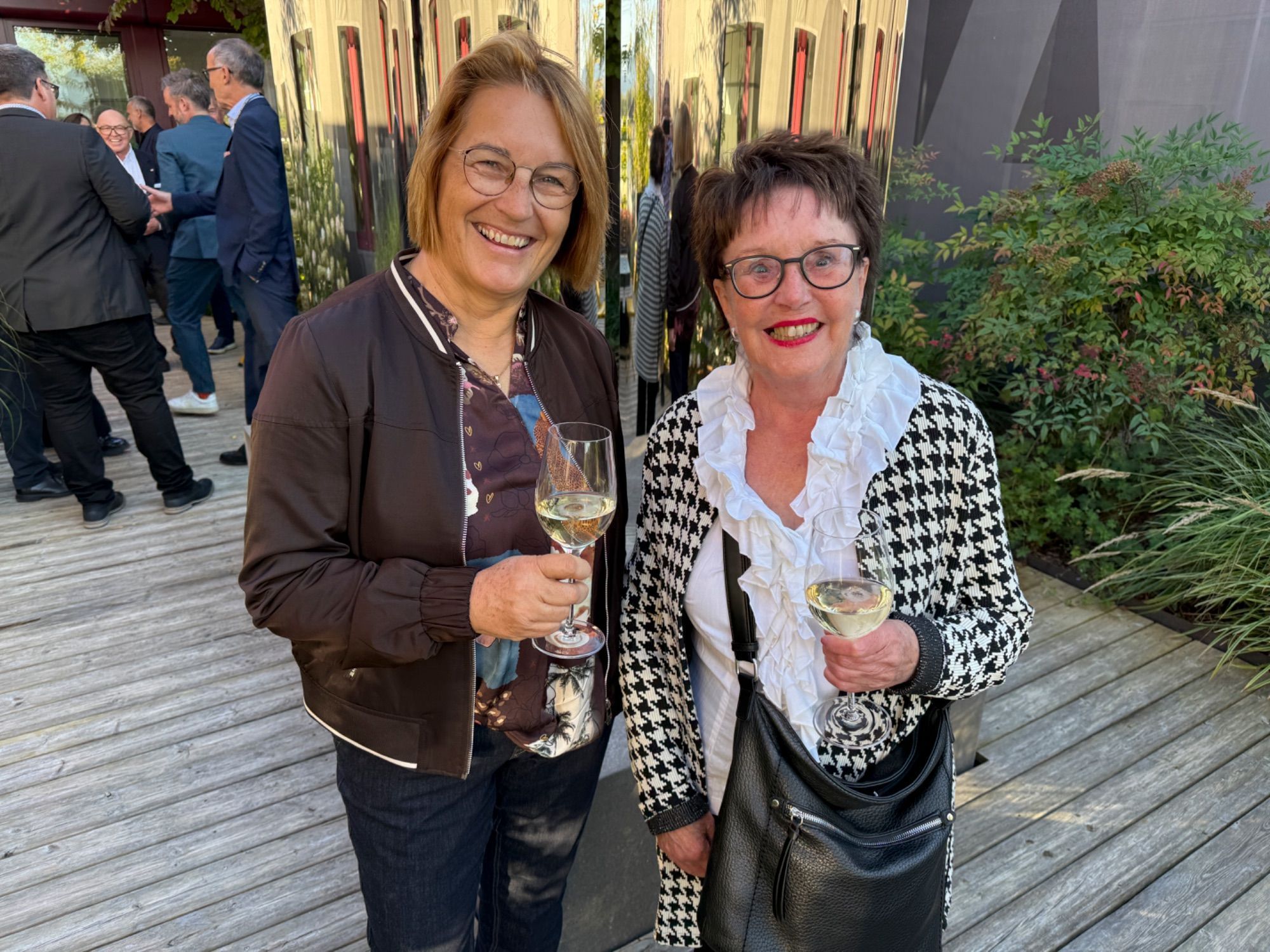 Elke Braun und Renate Hettinger reisten aus Ingolstadt an
