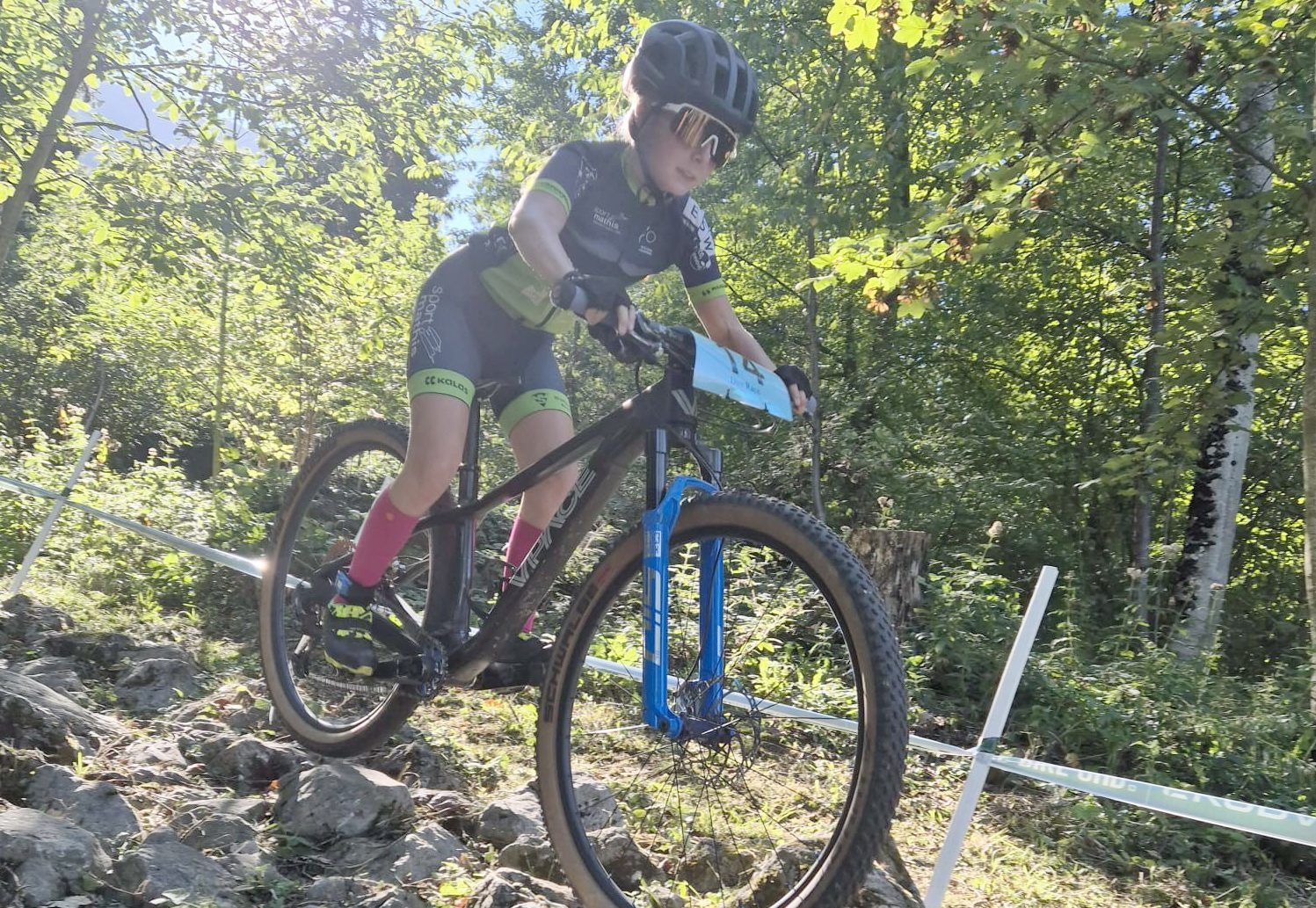 Tara Burgard siegte gleich zweimal. Verein MTB Hohenems