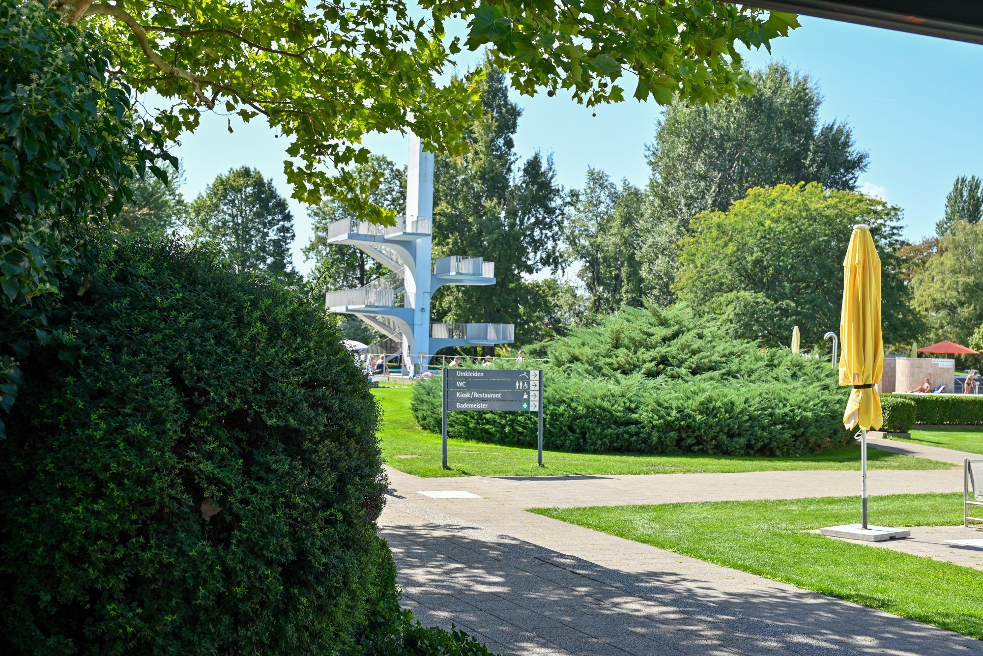 Das Parkbad in Lustenau hat noch bis Sonntag geöffnet.