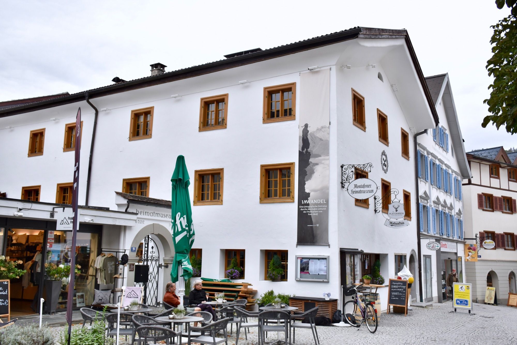 Das Montafoner Heimatmuseum, Kirchplatz 15 in Schruns, wo der Vortrag zum Thema