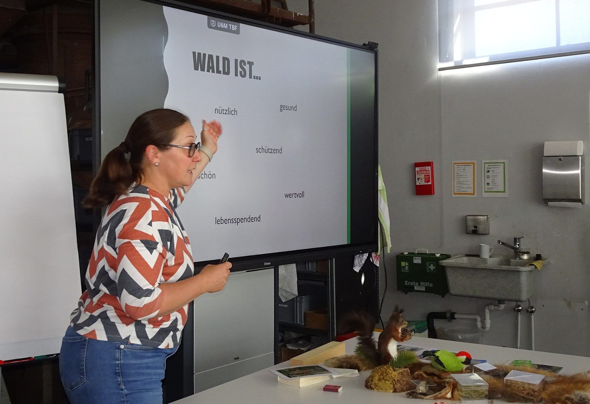 Der Waldmeister-Workshop in der inatura sorgte für Begeisterung bei den Drittklässlern.  