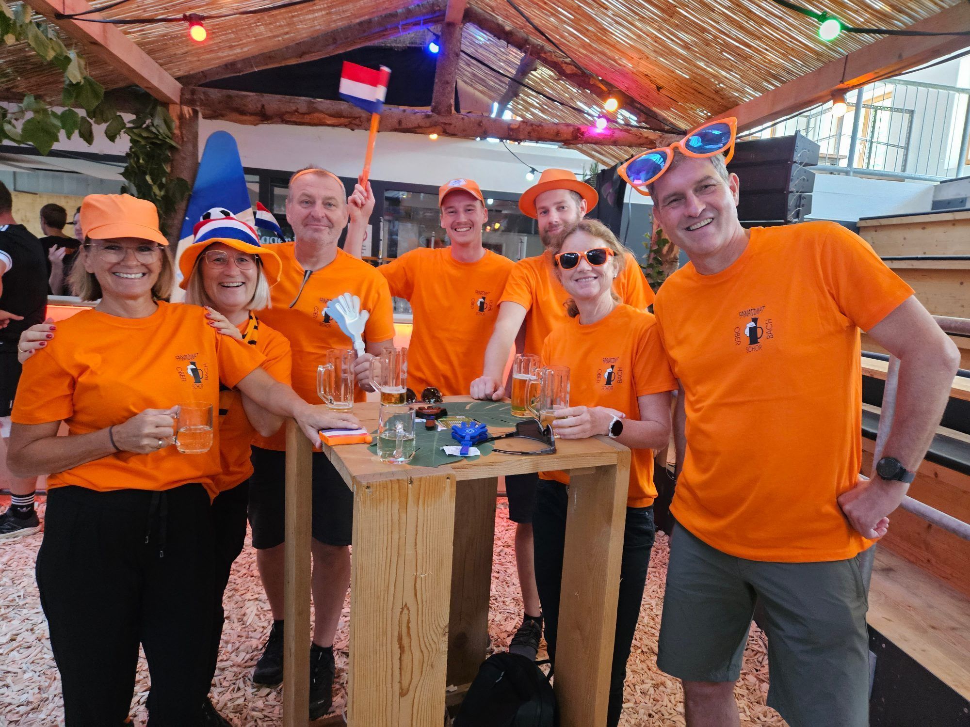 Gute Laune herrschte wie jedes Jahr beim Team aus Holland.