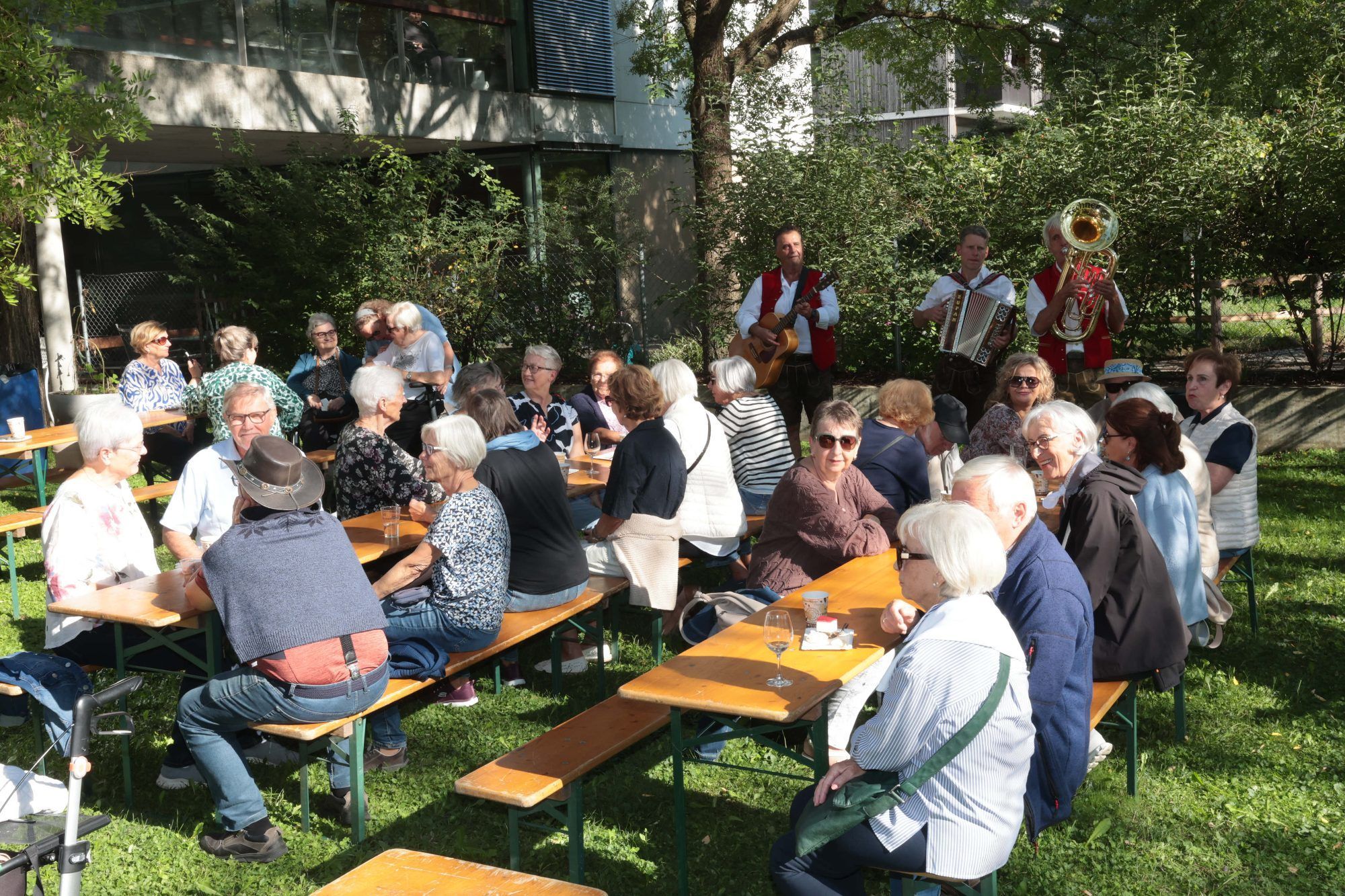 Beste Stimmung beim Jubiläumsfest.