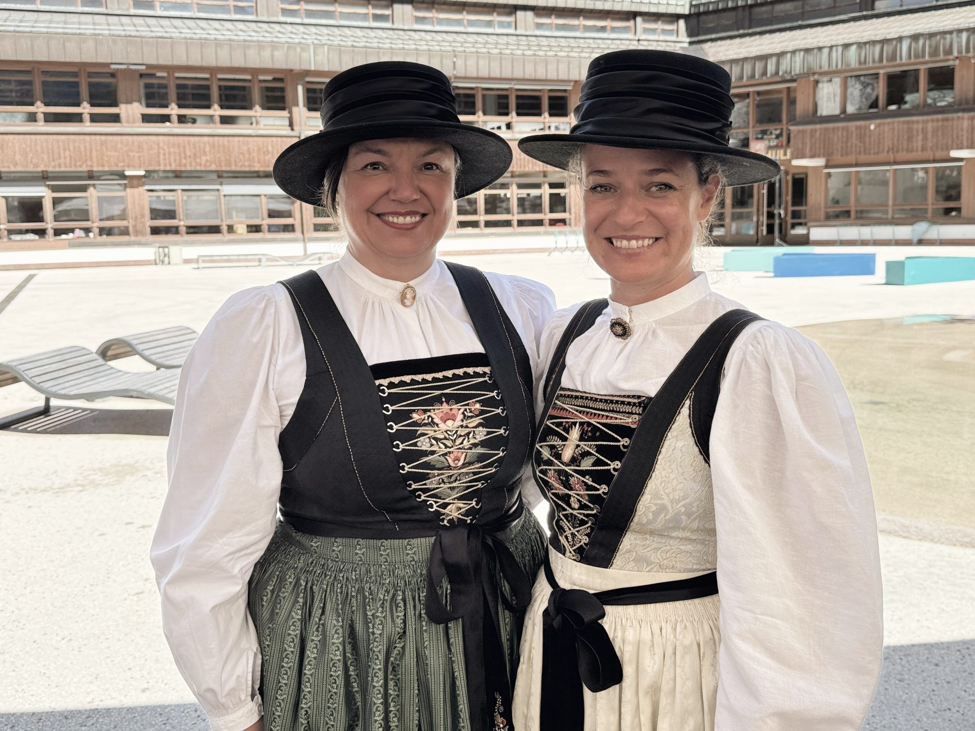 Cornelia Rieser (Refugium am Berg) und Christiane Zimmermann (Hotel Kristberg).