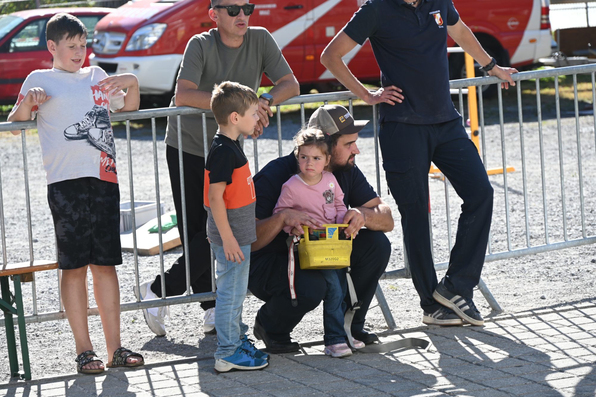 Kinder- und Jugendnachmittag beim Feuerwehrhaus.