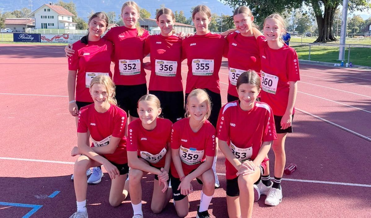 Platz zwei für die SMS Rankweil im Schulcup in Balgach. Privat