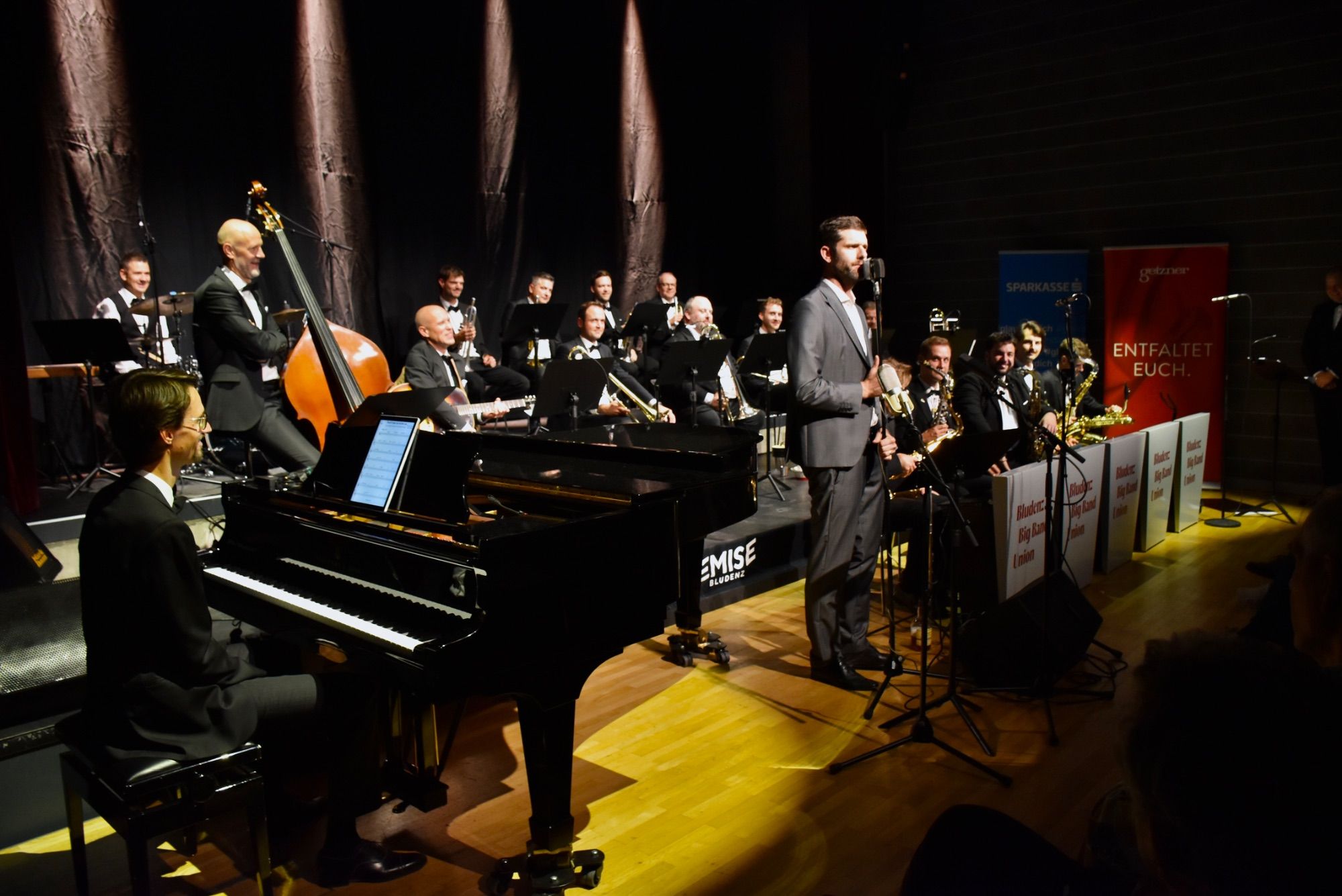 Die Bludenz Big Band Union begeisterte einmal mehr ihr Publikum.