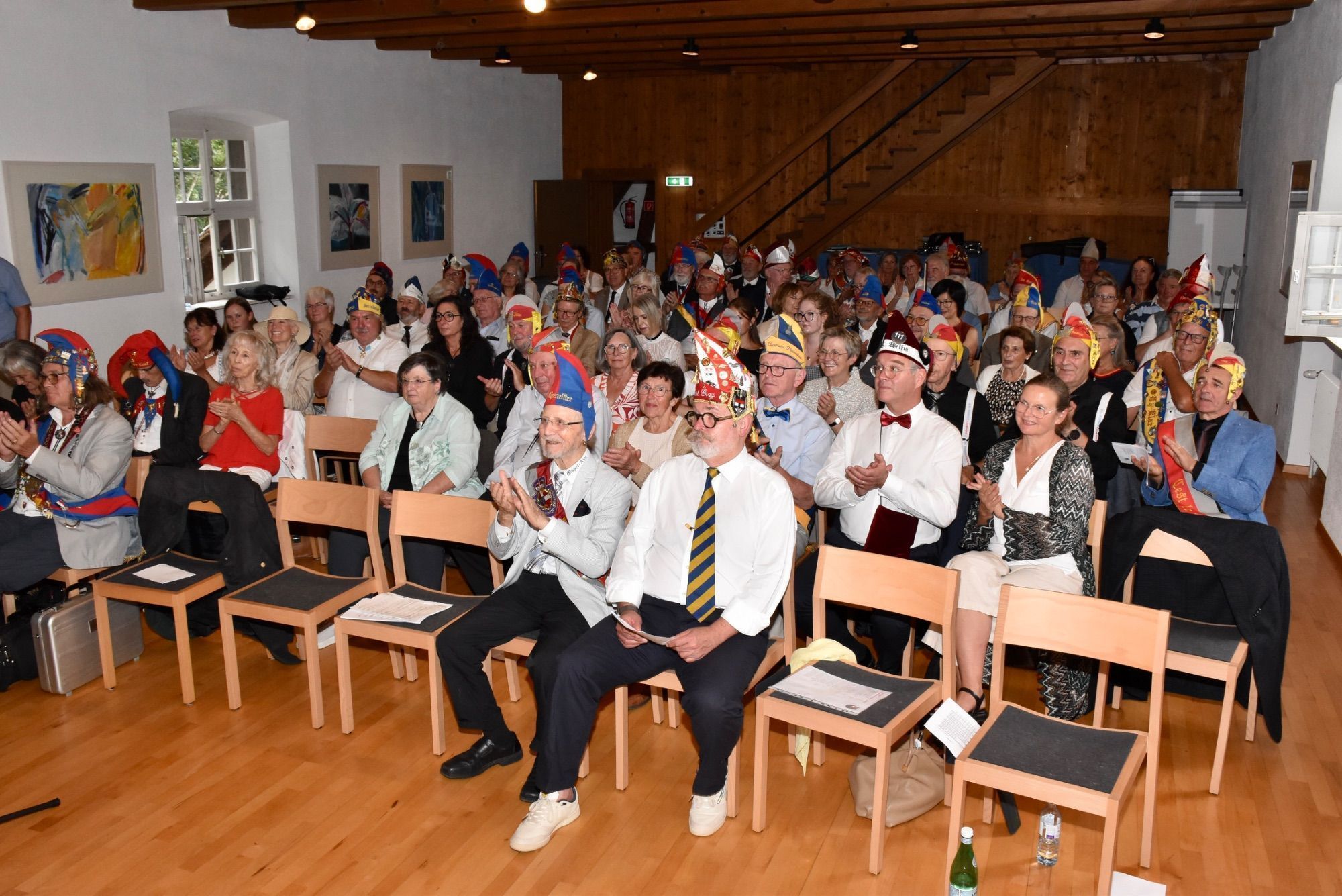 Musici-Sippung der Schlaraffia Veltcuria im Wyberhus der Propstei St. Gerold