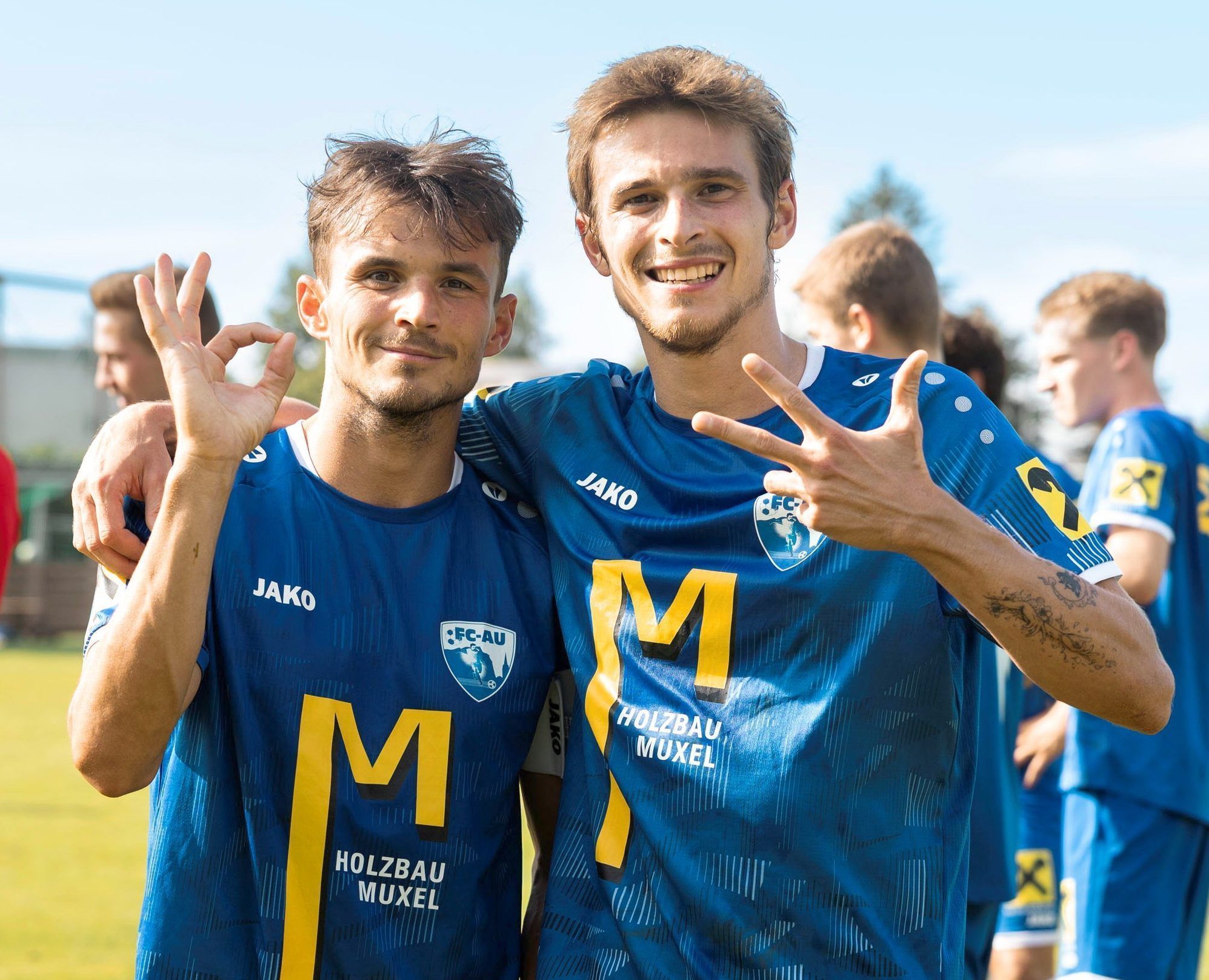 Brüderpaar Mario und Christoph Hager die Erfolgsgaranten von Au. Verein FC Au