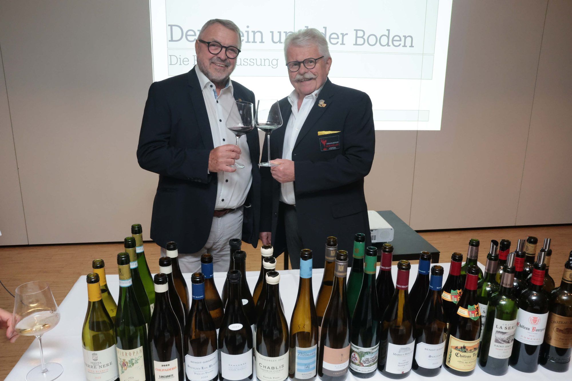 Hannes Keckeis und Willi Hirsch.