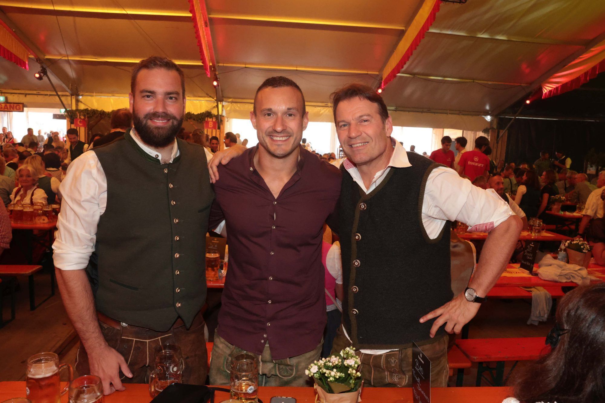 Joachim Allgäuer, Dominik Brunauer und Hannes Fehr.