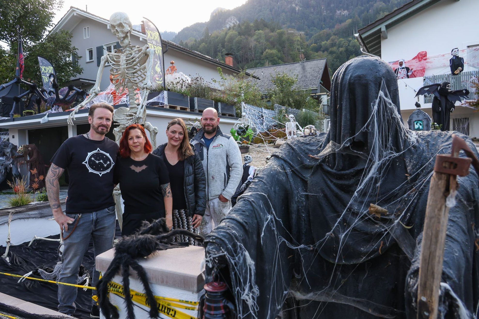 Schon einen Monat früher im Halloweenfieber: Diese Hohenemser Gärten sorgen für Aufsehen