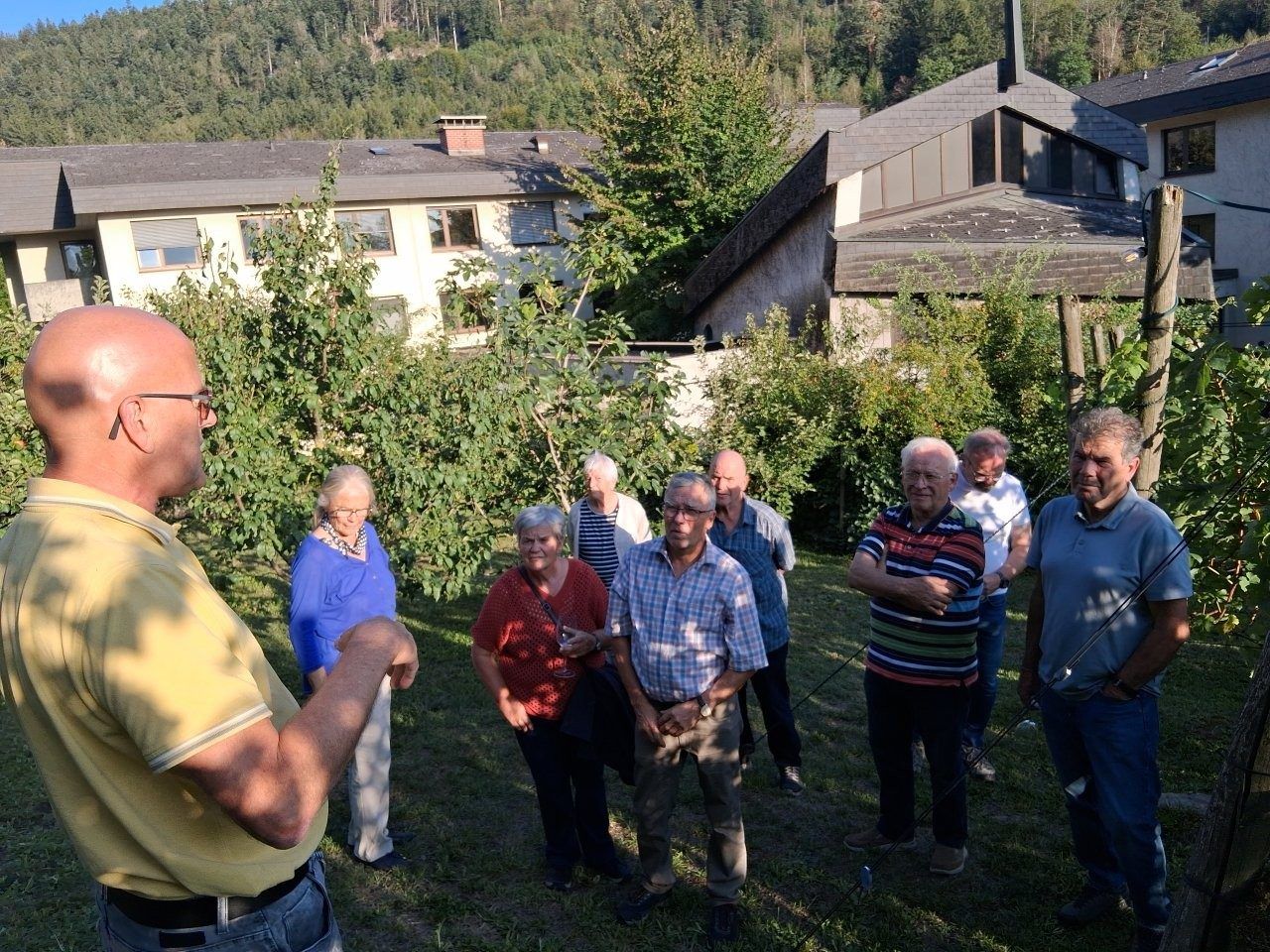 Am Rankweiler Weinberg gab es viel Informationen.