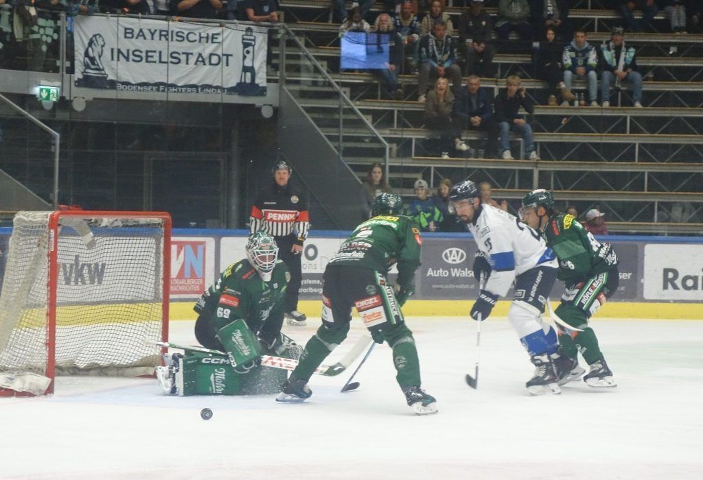 Die Tigers hatten gegen die Lindau Islanders das Nachsehen.n.