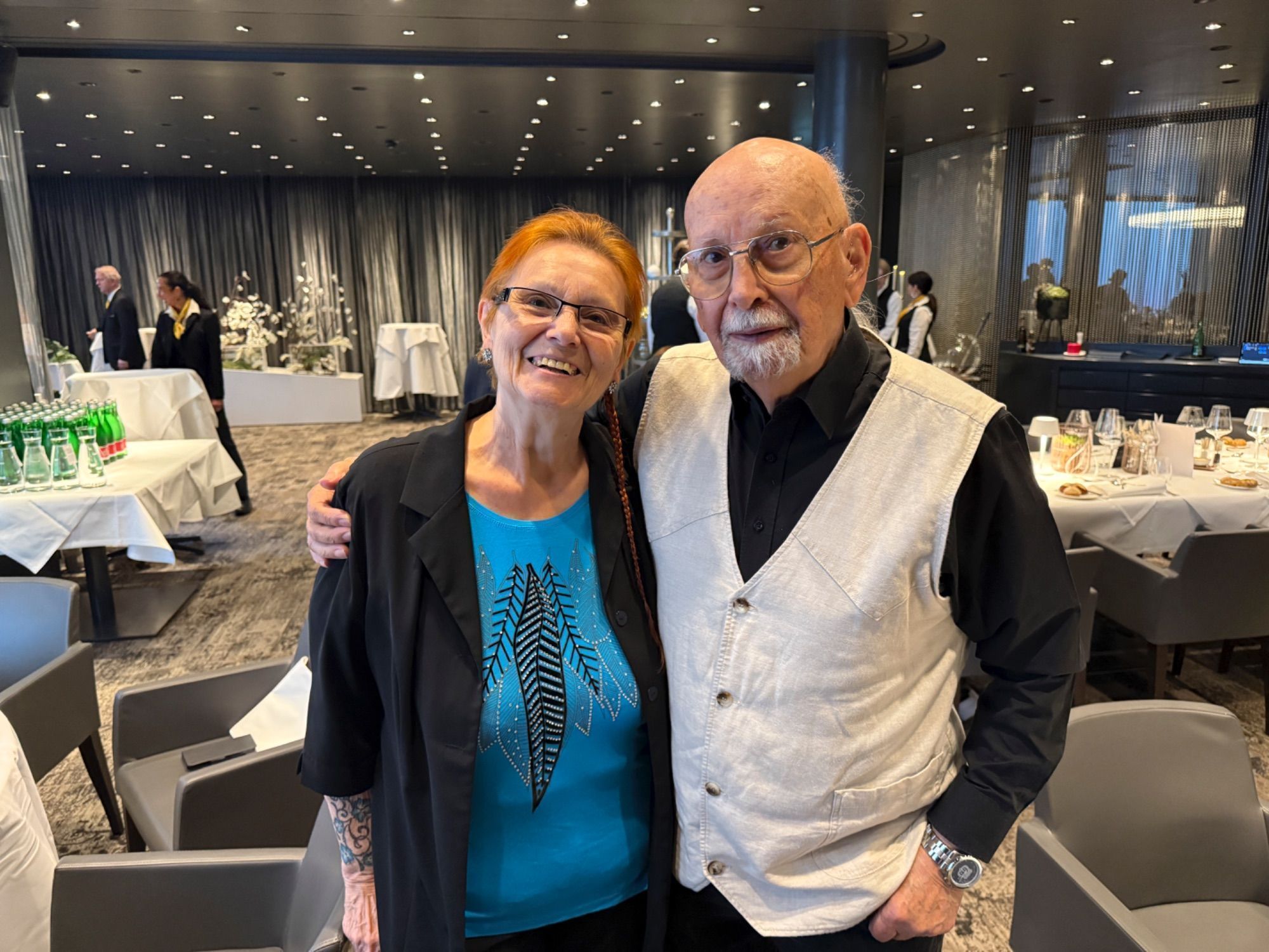 Gerda und Ubbo von König sind Comedynacht Fans