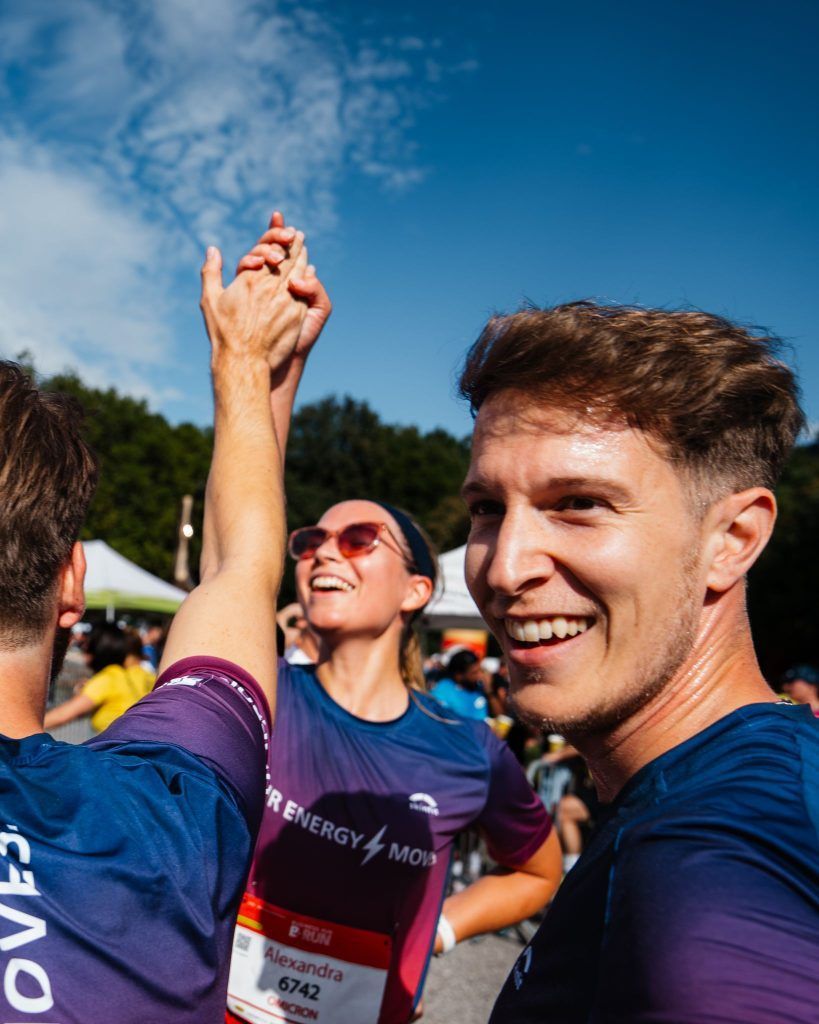 5 Kilometer, Teampower und eine große Party