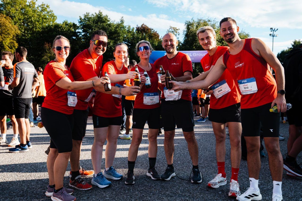 5 Kilometer, Teampower und eine große Party