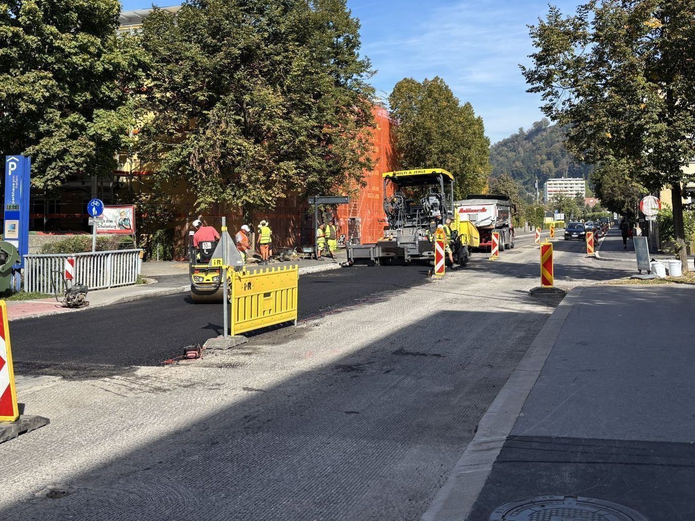 "Froh, wenn es vorbei ist" – Unter dieser Baustelle in Bregenz leiden derzeit viele