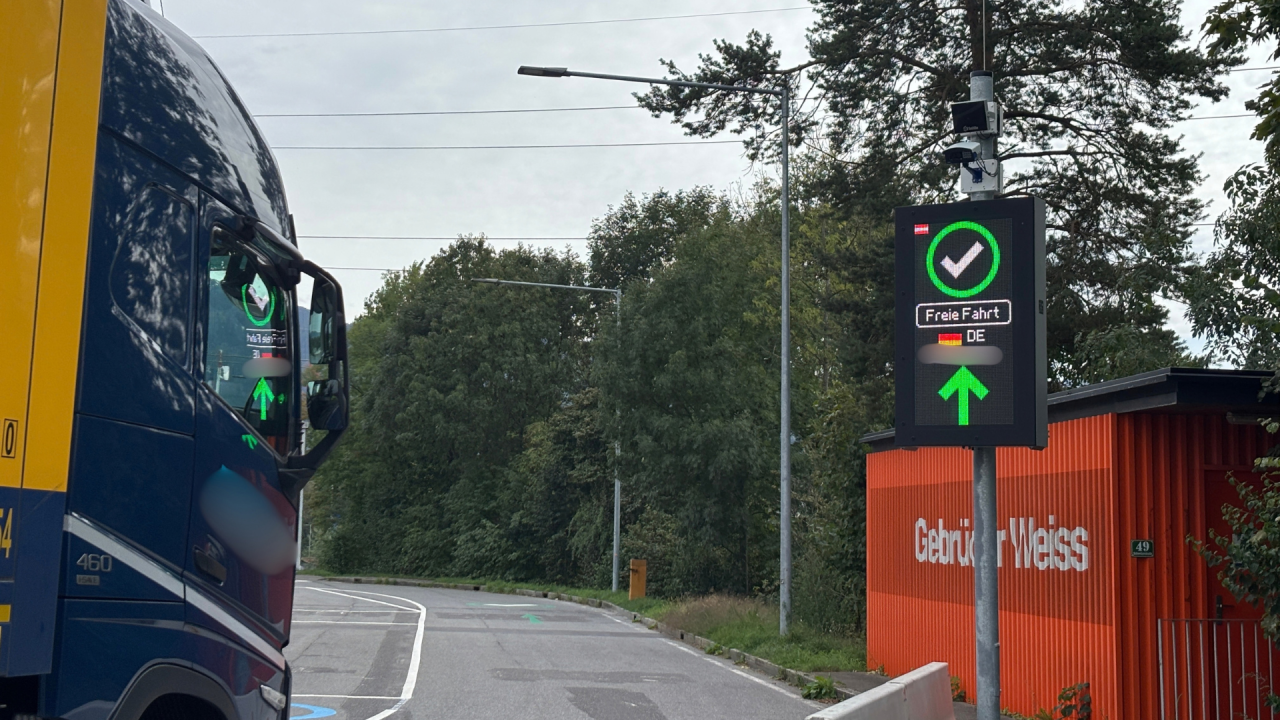 Digital statt Laufzettel: Warum Lkw nun nicht mehr nach Wolfurt müssen