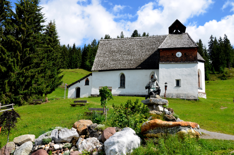 St. Agatha Kapelle am Kristberg in Silbertal im Montafon.png
