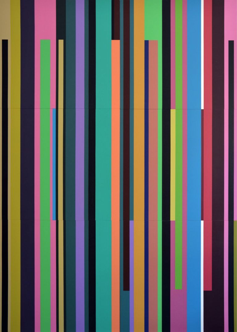 Türtscher Franz - Kontraste, 2018. Acryl auf Holz, 240x170 cm. Foto Eva Kelety.jpg