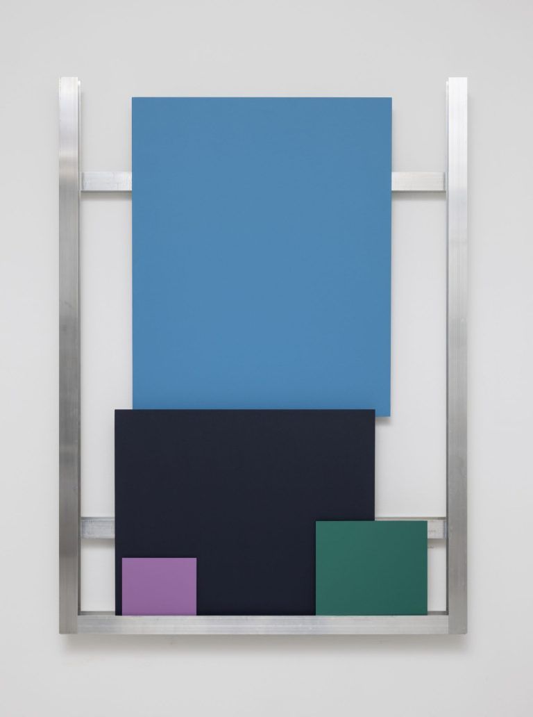 Türtscher Franz - Offener Rahmen, OR 16, 2022, Aluminiumrahmen, diverse Materialien, 150x110x10 cm, Foto Eva Kelety.jpg
