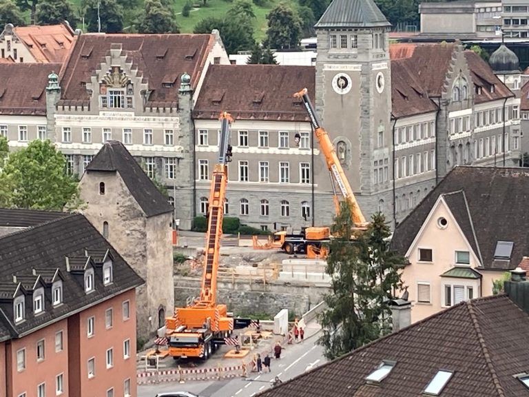 Nach vier Jahren verschwindet eine der größten Baustellen Feldkirchs