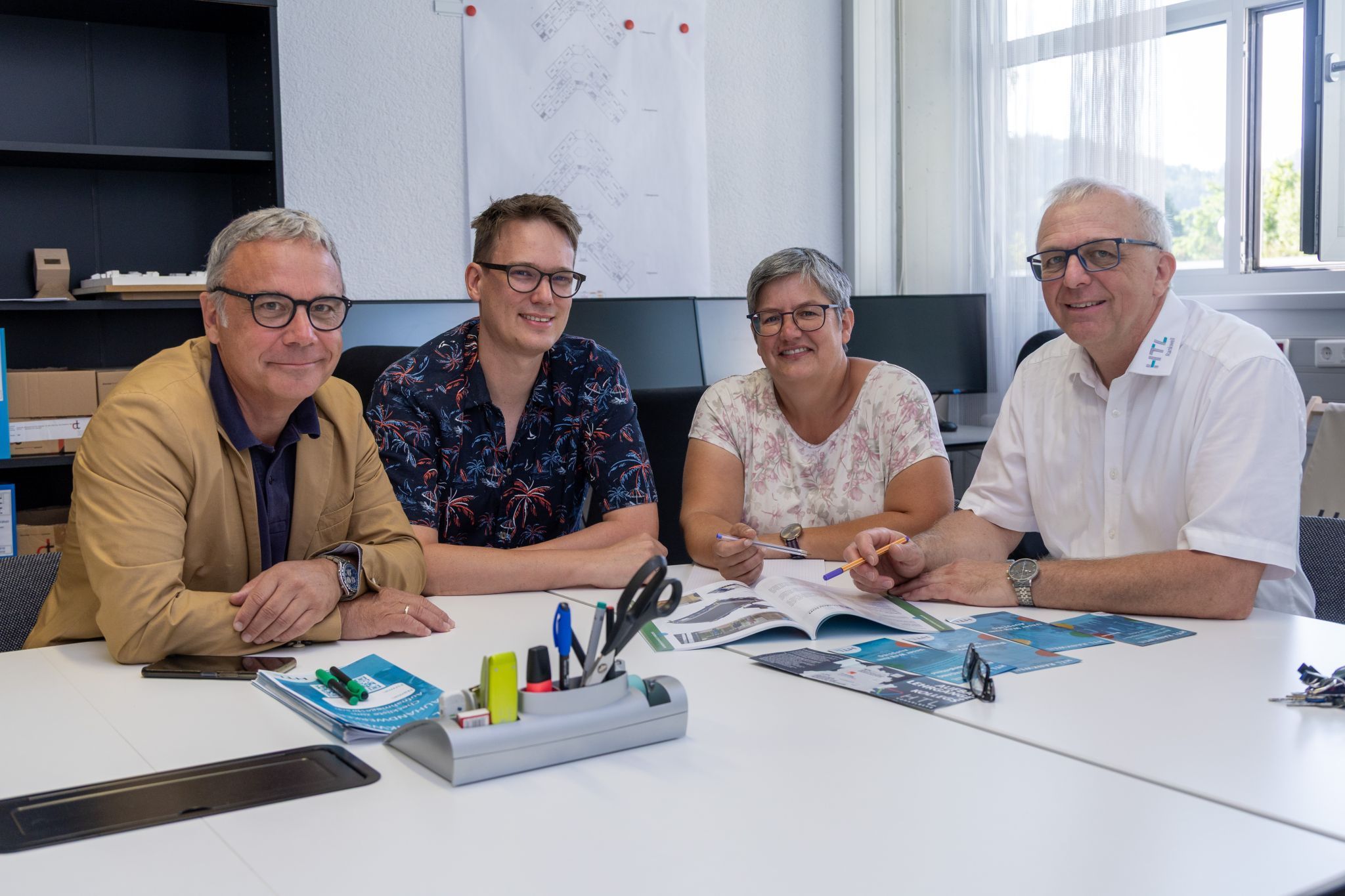 Was in der HTL Rankweil alles passiert, bevor die Schüler kommen