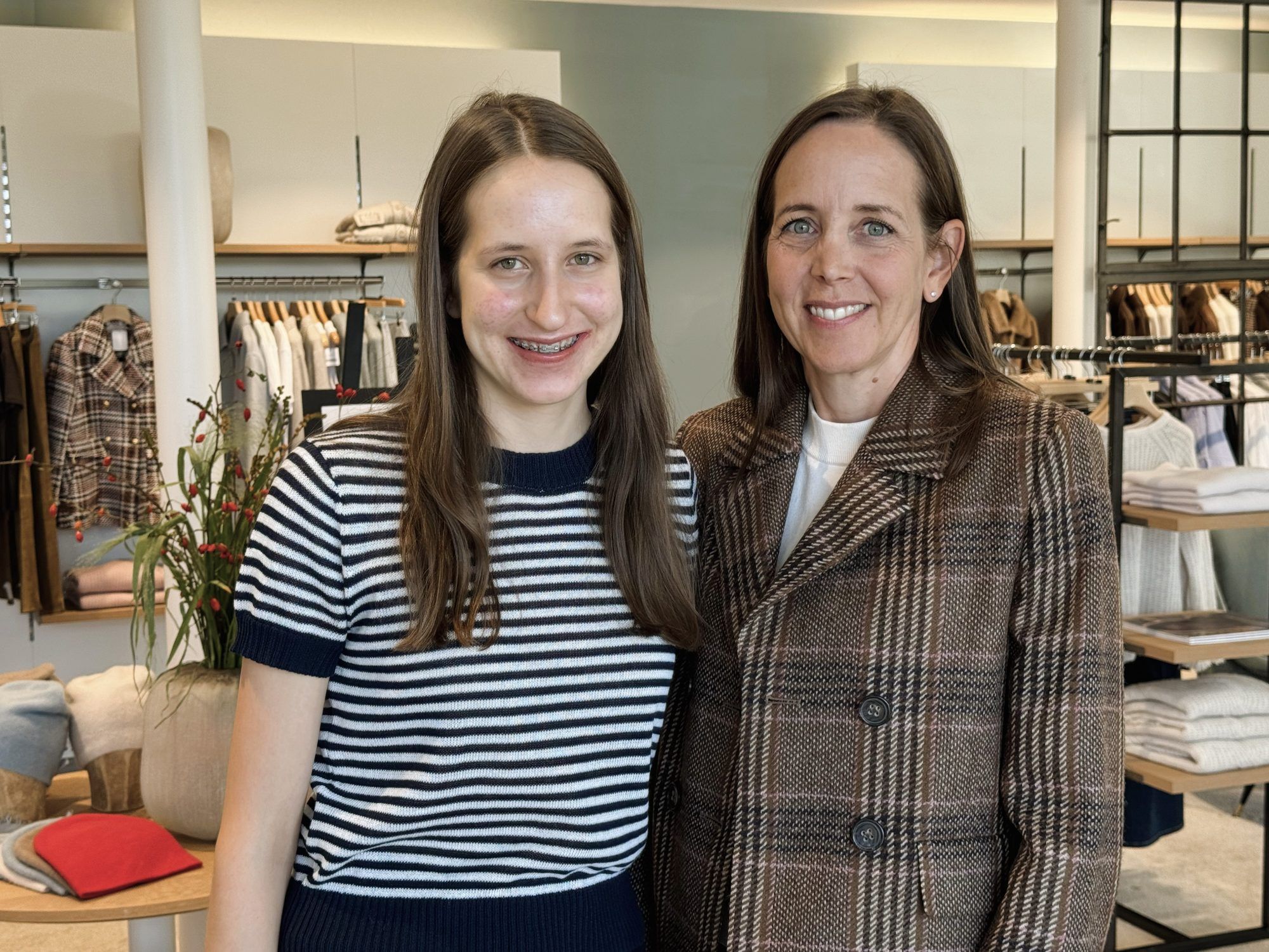 Kathrin Oesingmann mit Tochter Anna.
