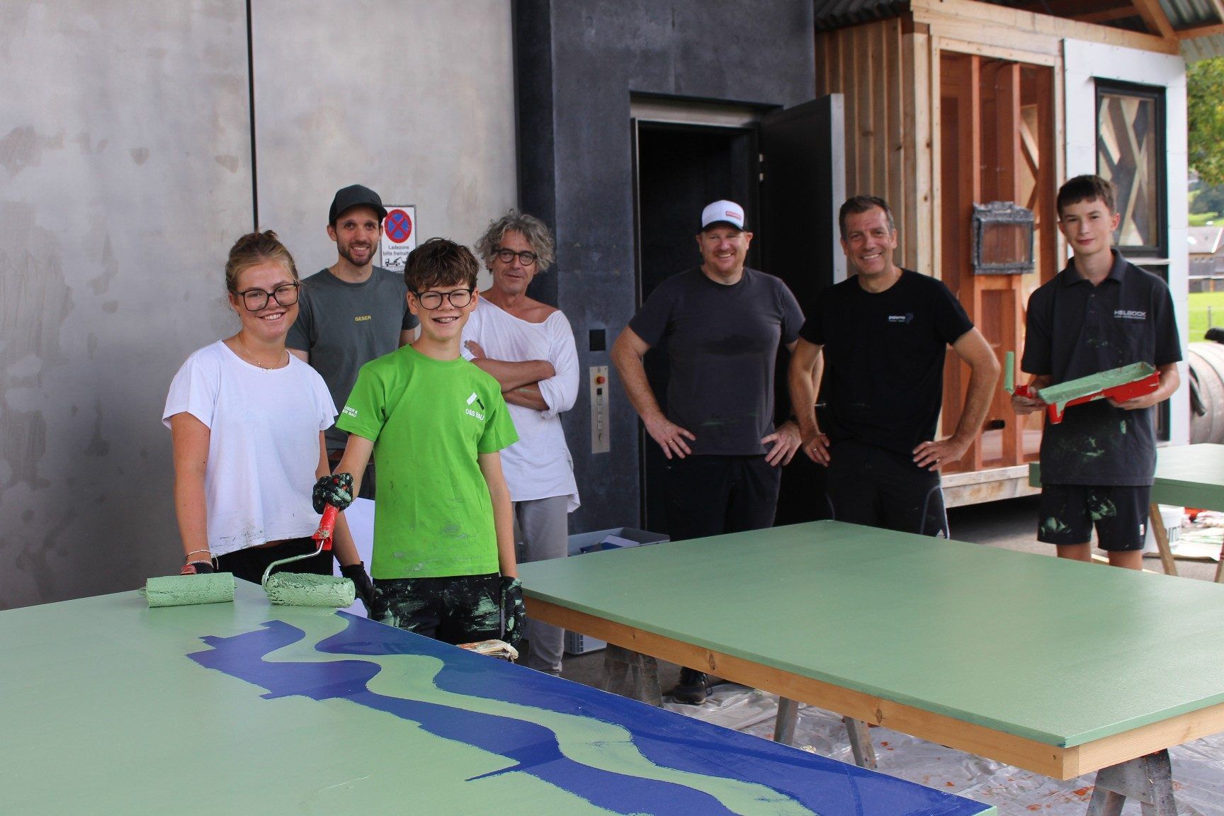 Seit vielen Wochen wird eifrig gewerkt, um die Jubiläumsschau Handwerk+Form vorzubereiten.