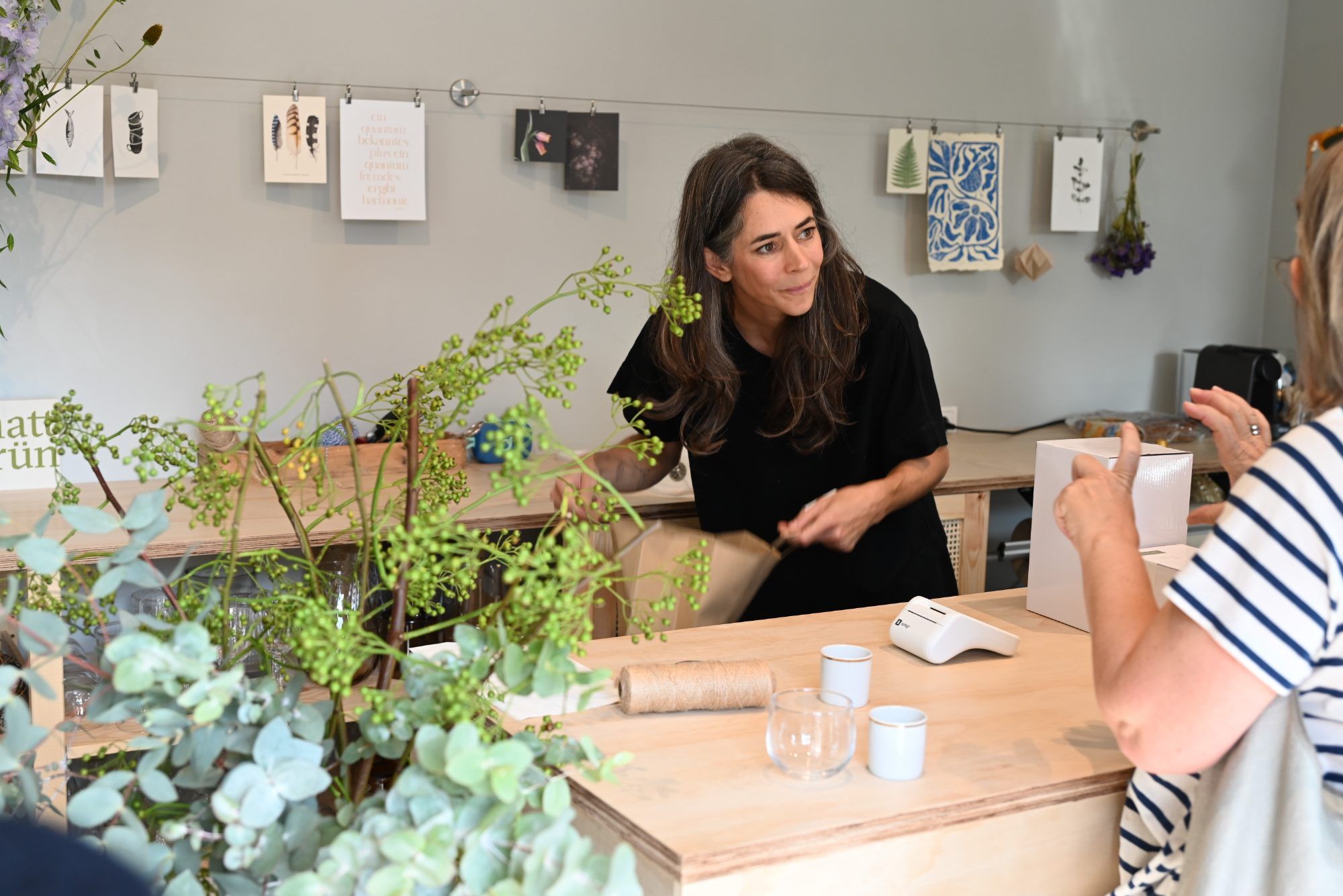 Floristin und Biologin Susanne Gassner hat sich mit ihrem eigenen Blumengeschäft einen Kindheitstraum erfüllt.