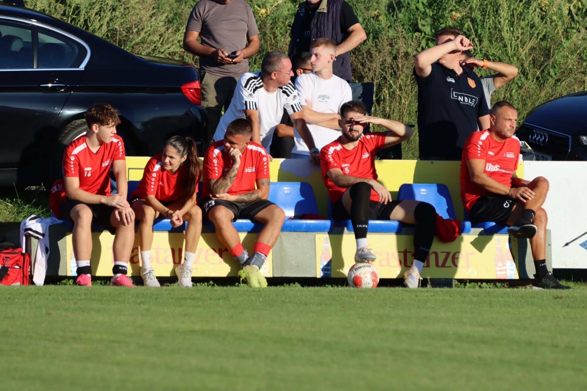 Derby-Impressionen Brederis gegen Meiningen. VN-TK/15