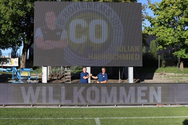 Neue Videowall im Stadion Herrenried. VN-TK/11, Rest Privat/16