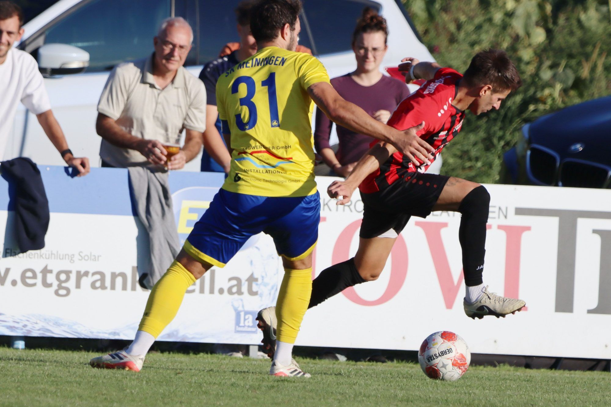 Derby-Impressionen Brederis gegen Meiningen. VN-TK/15