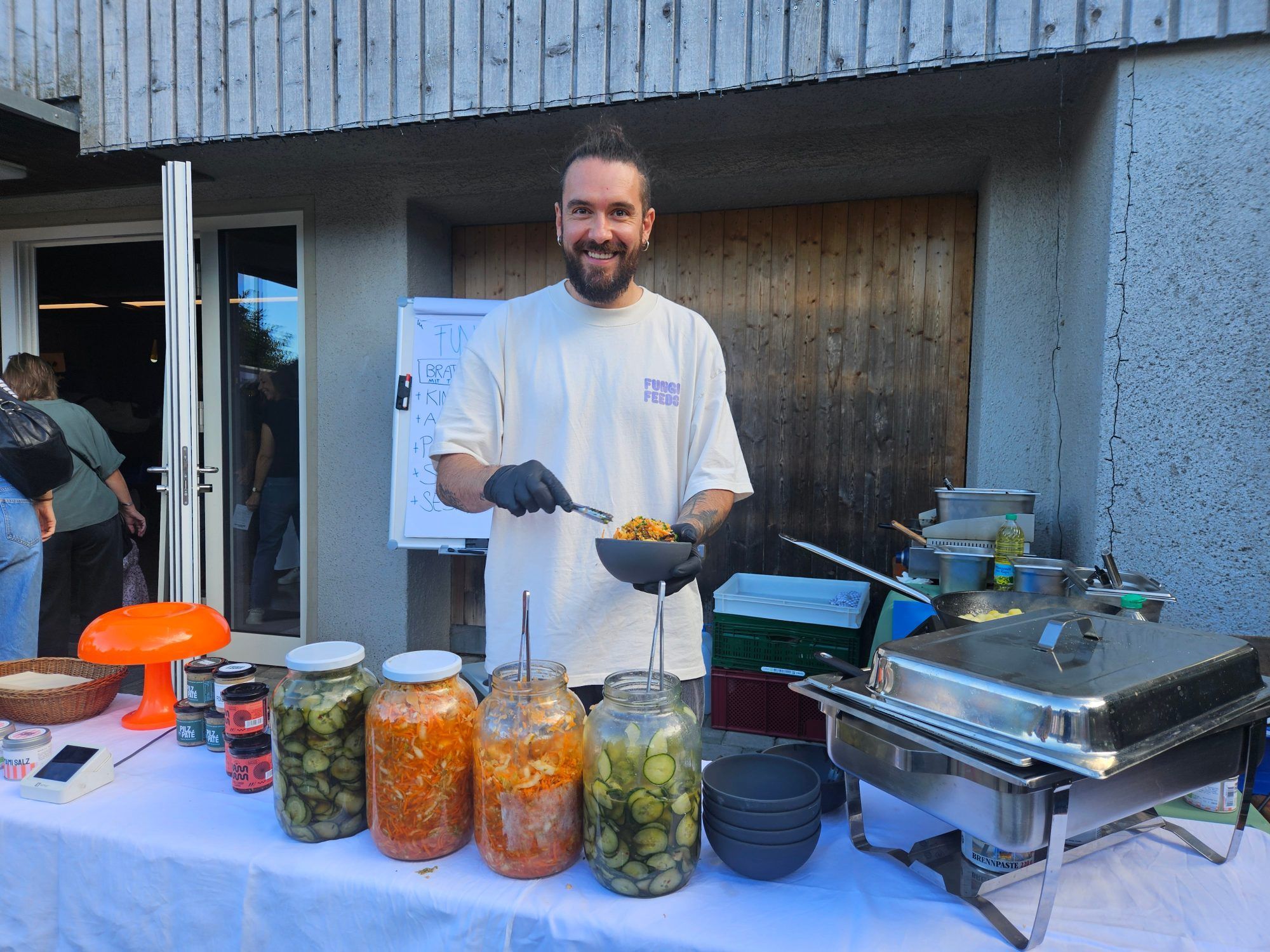 Für beste Verpflegung sorgte der Foodtruck Fungi Feeds.