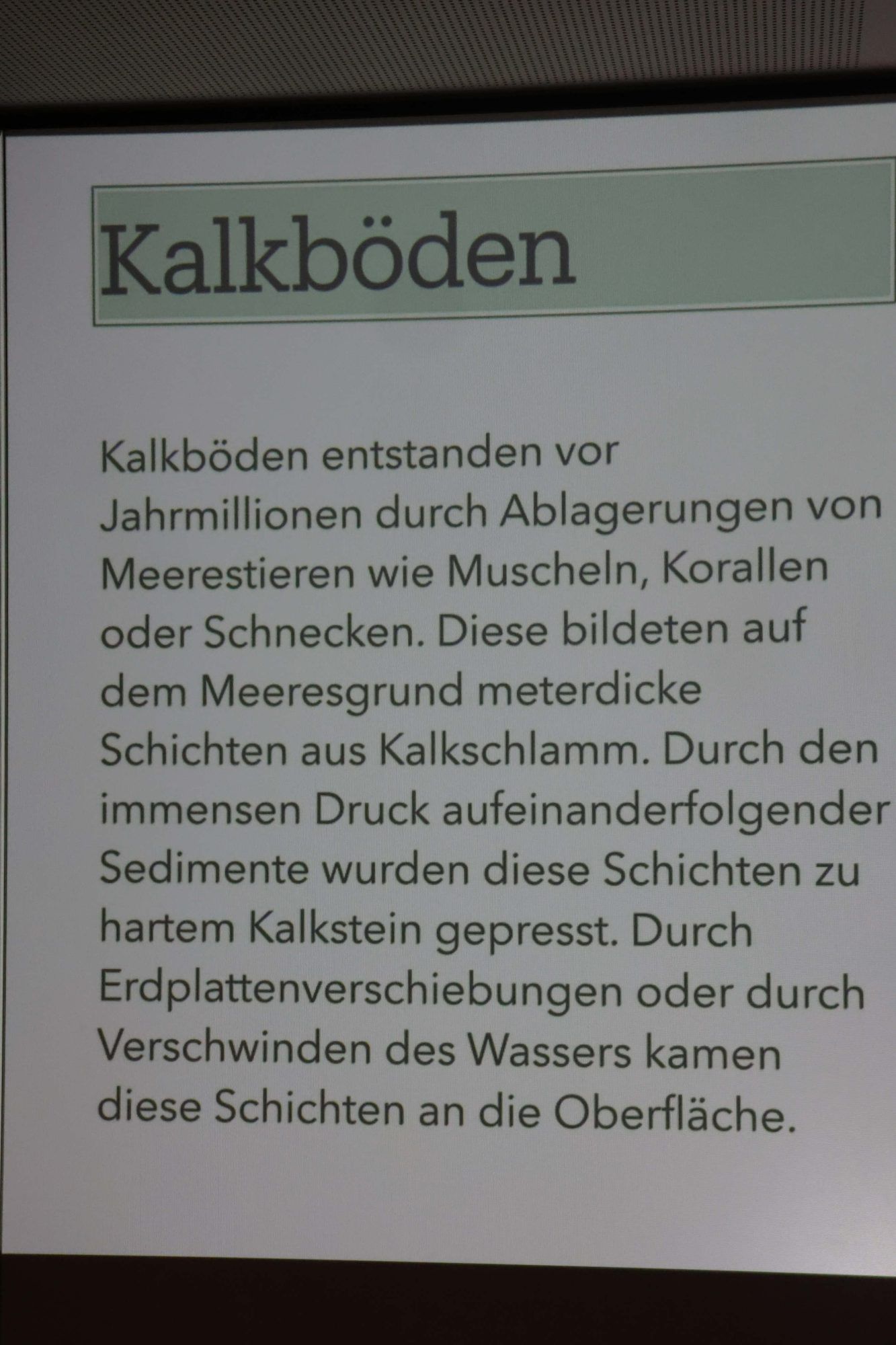 Eidnrücke vom sehr interessanten, informativen und aromenreichen Abend