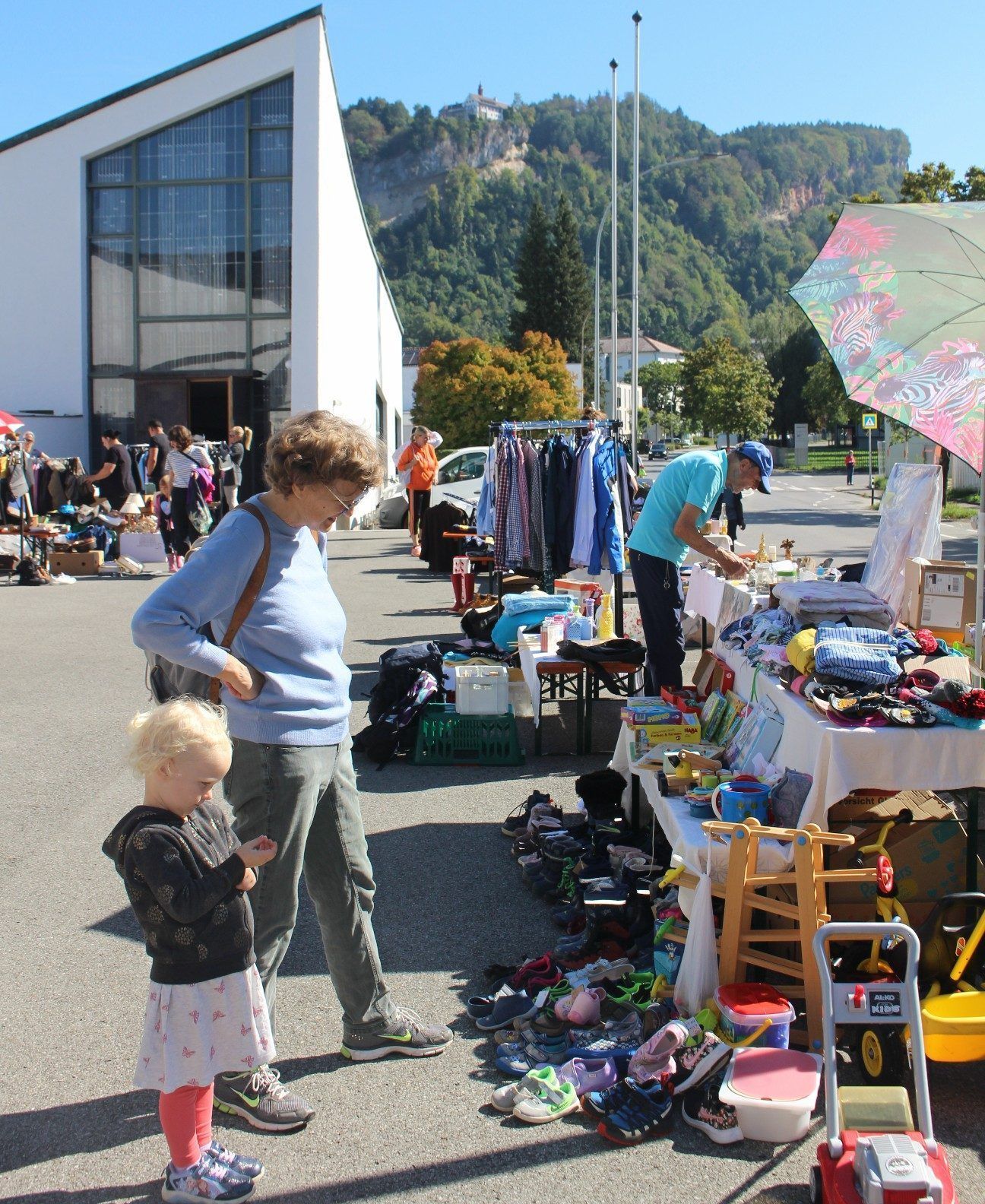 Auch für die jüngsten Marktbesucher gab es Interessantes zu finden.