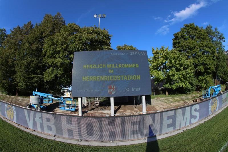 Neue Videowall im Stadion Herrenried. VN-TK/11, Rest Privat/16