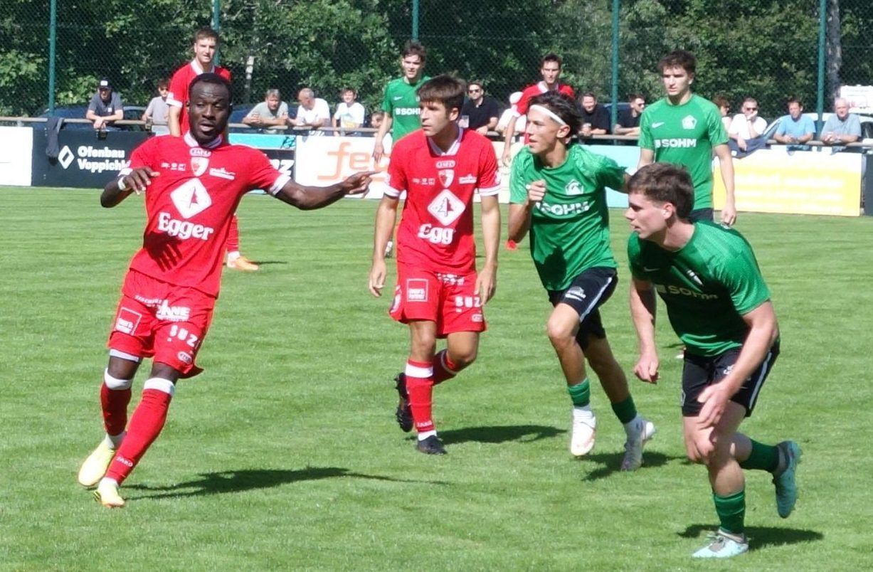 Die Alberschwender boten dem FC Egg lange die Stirn.