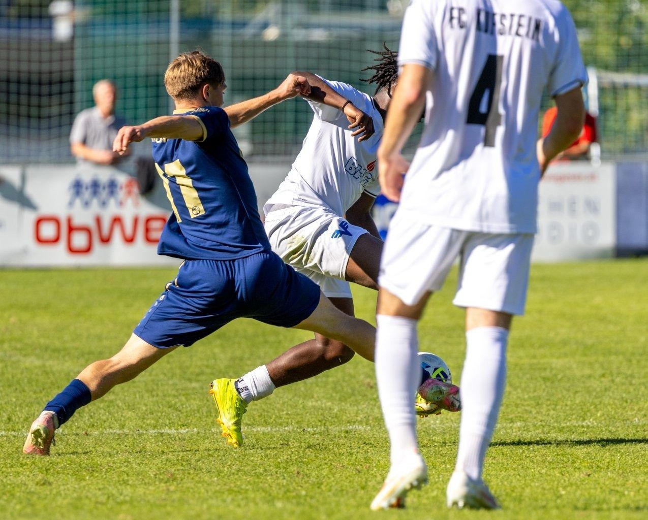 Szenen Hohenems gegen Kufstein. VN-Paulitsch/6