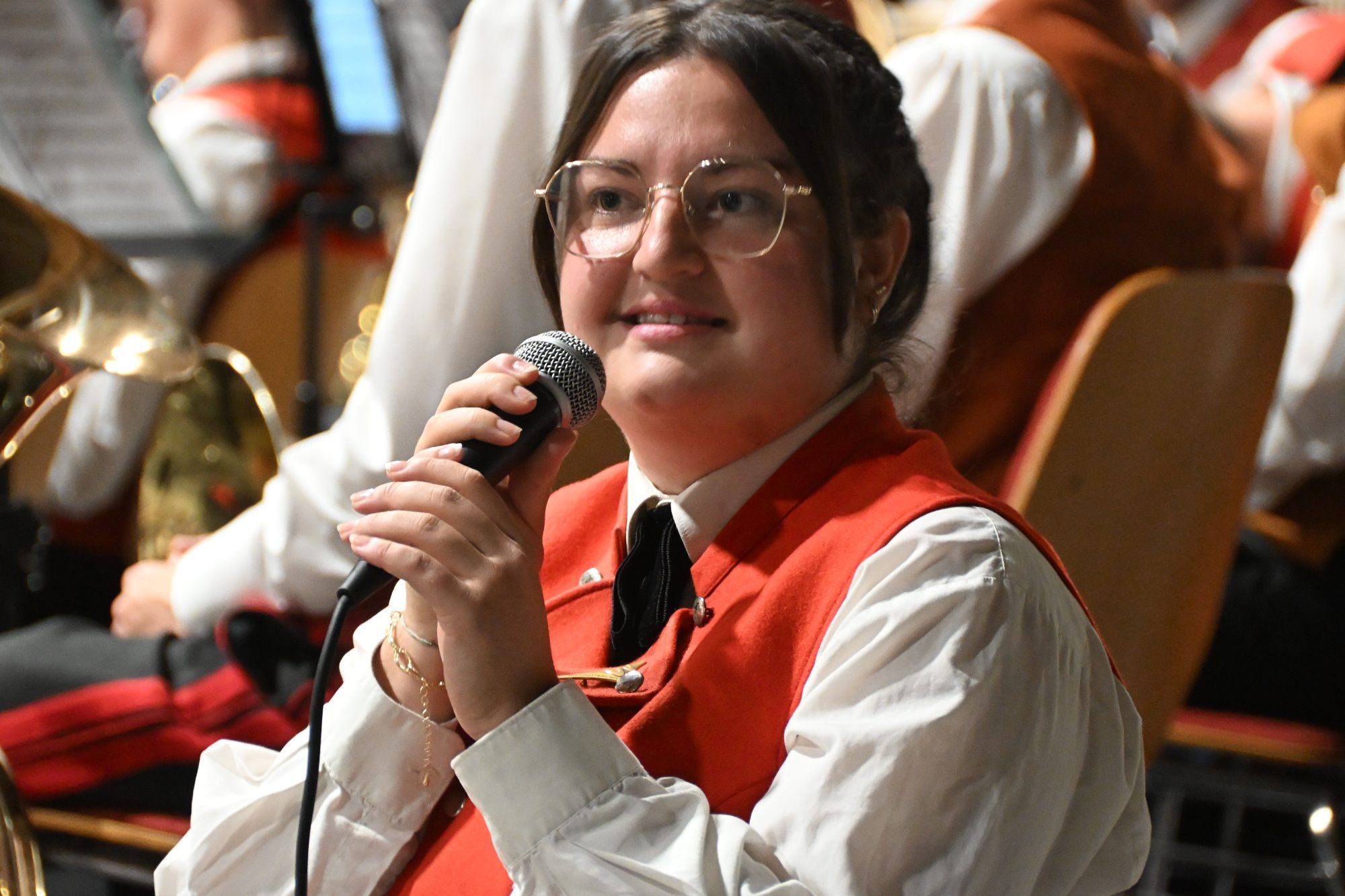 Kapellmeisterin Annalena Fink