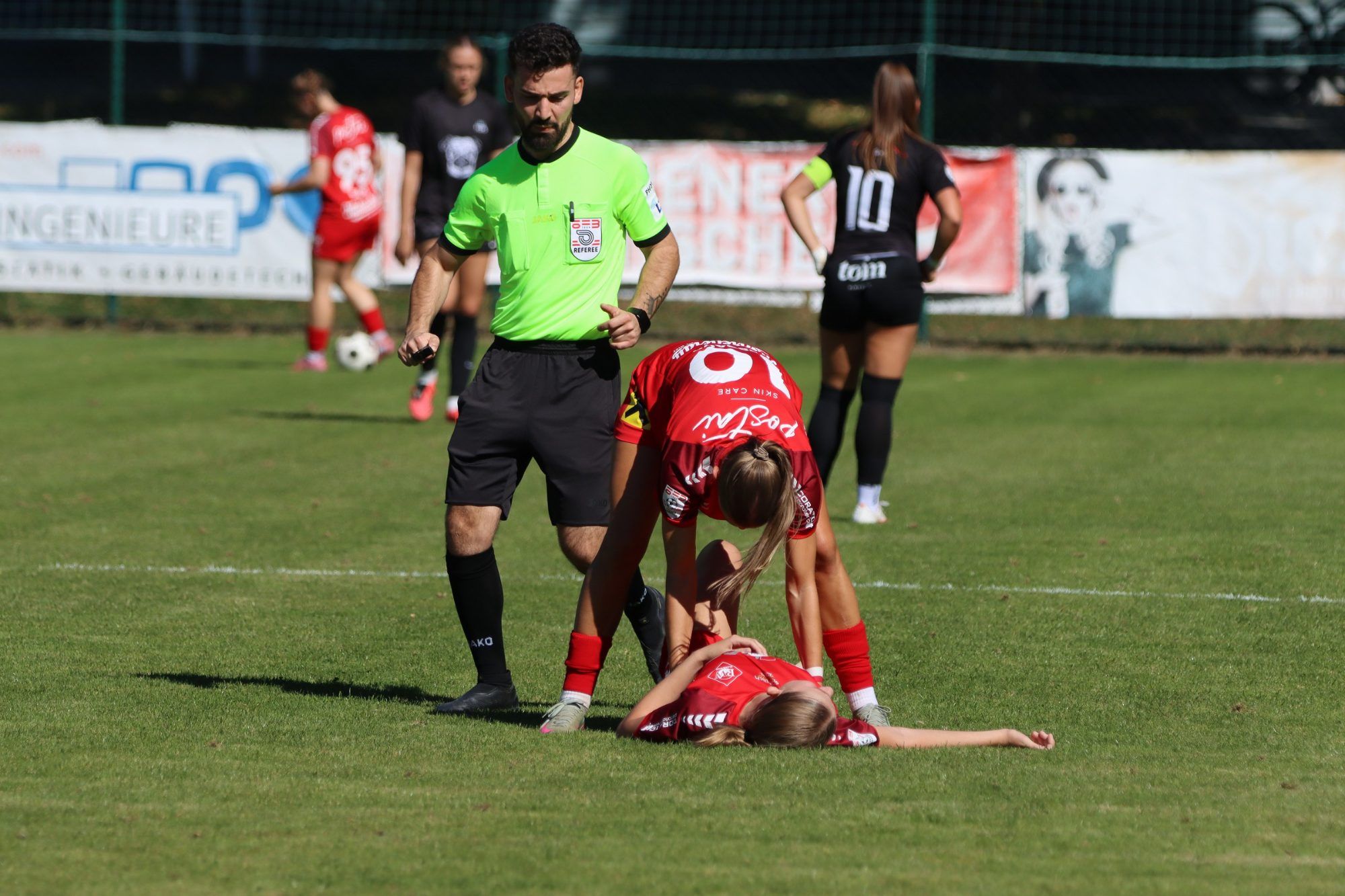 Szenen Rankweil gegen Saalfelden.
