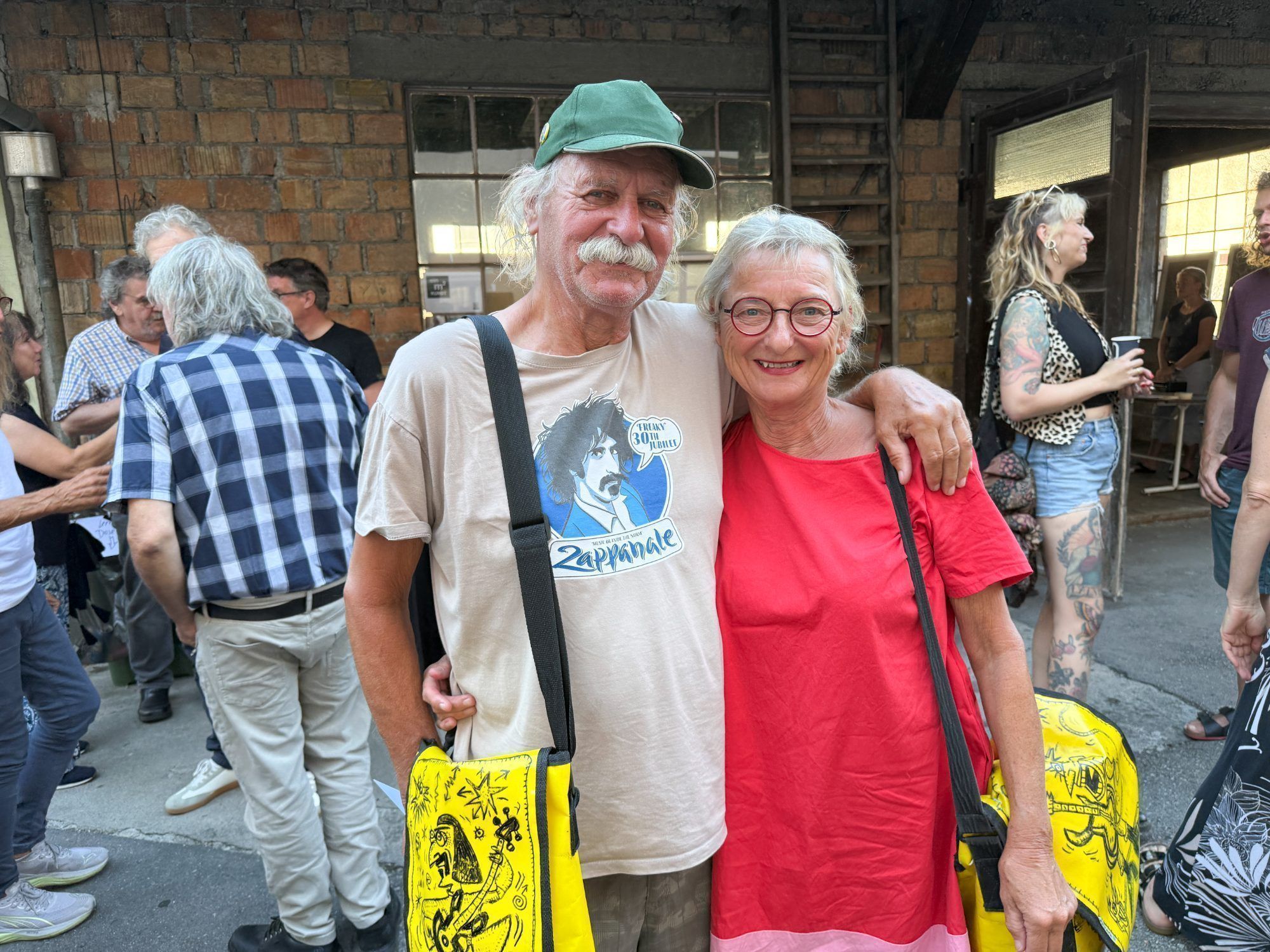 Marieta Sperlich und Helmut King schauten vorbei