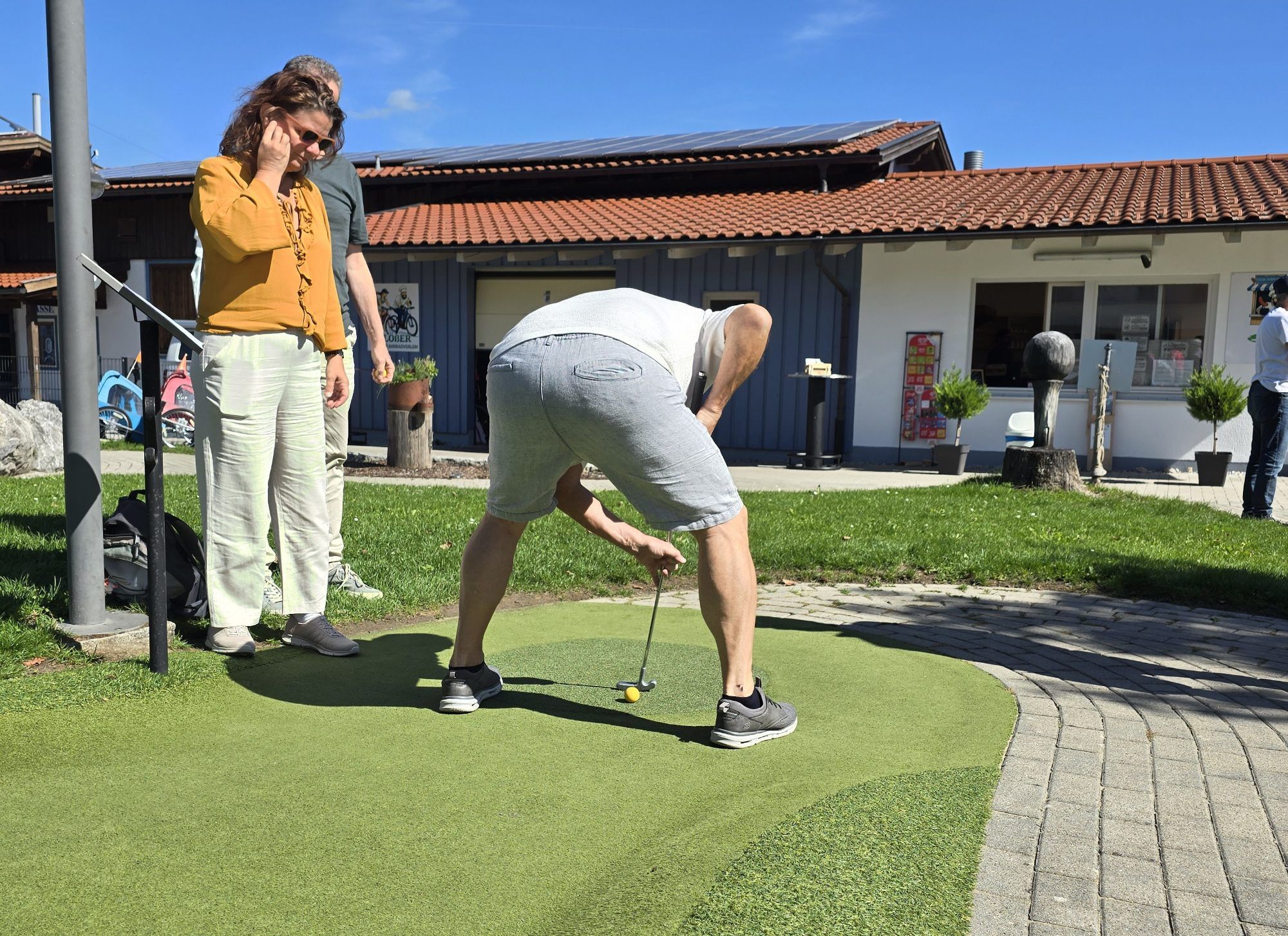 Golfsport der närrischen Art. 