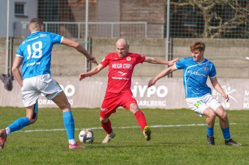 Transfercoug gelang Bizau: Julian Wiessmeier kickt im Would. VN-Stiplovsek