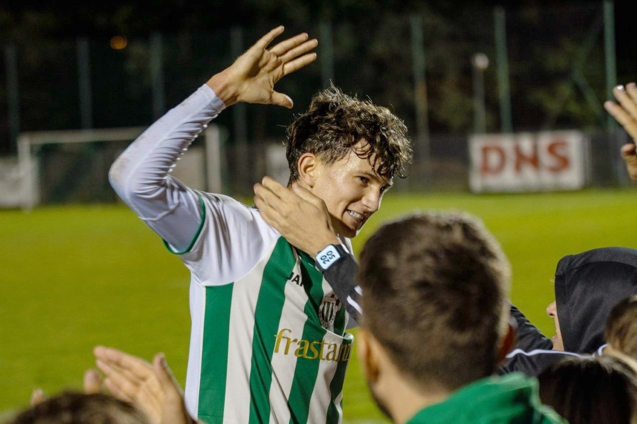 Jubel beim SV Frastanz. Simon Birnbaumer
