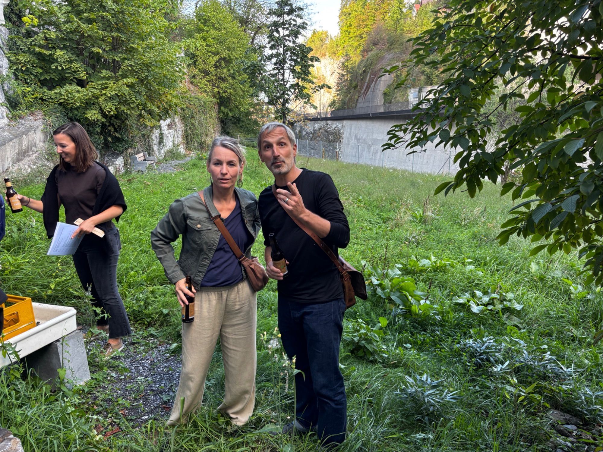 Teilnehmer Sonja Zünd und Roger Graf aus Altstätten.