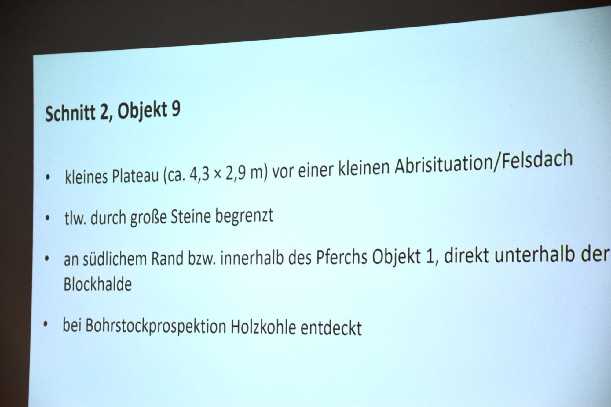 Vortrag des Archäologen Martin Gamon im Montafoner Heimatmuseum in Schruns.